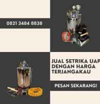 Setrika Uap Boiler