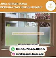 stiker kaca