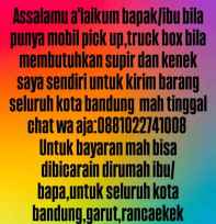 Supir dan kenek saya