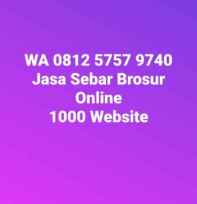 Sebar brosur online