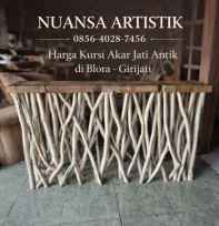 Meja Kursi Akar Jati