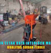 Mesin Bata Interlock Manual