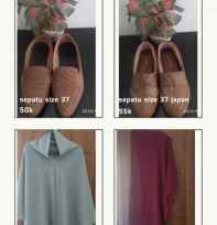 Flatshoes dan khimar