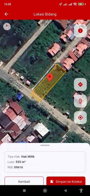 tanah pontianak timur