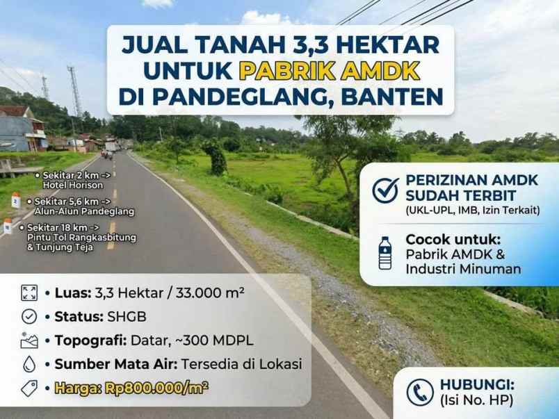 tanah pandeglang