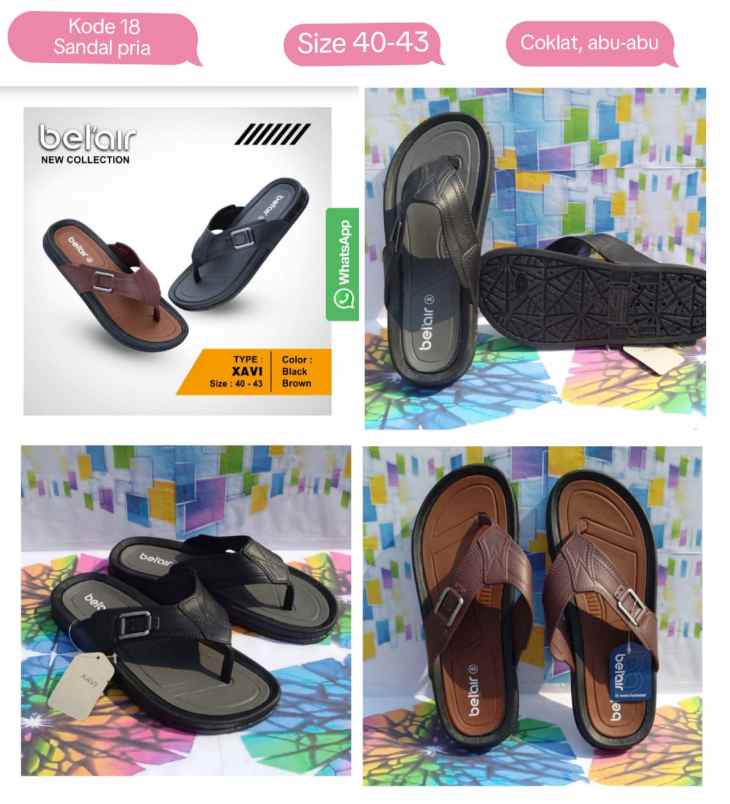 sepatu dan sandal pria tangerang selatan