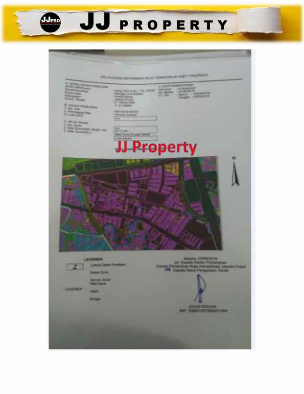 tanah jakarta pusat