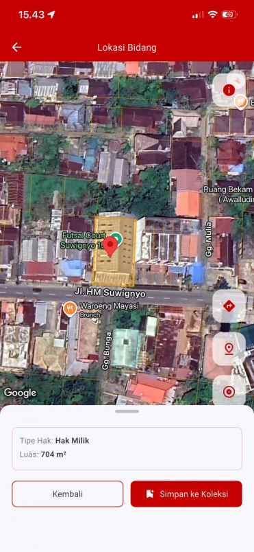 tanah pontianak kota