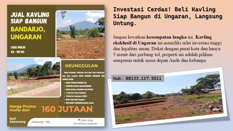 tanah ungaran barat