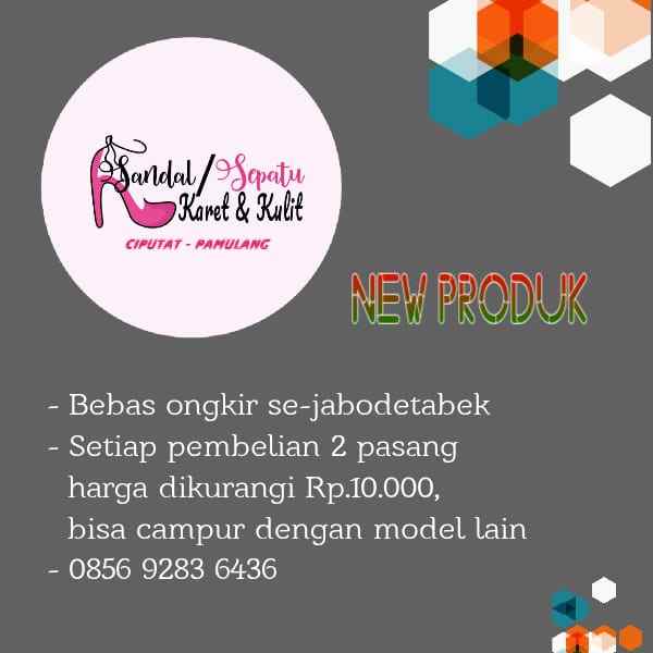 sepatu dan sandal pria ciputat