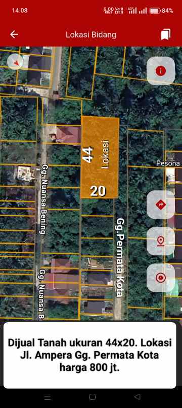 tanah pontianak kota