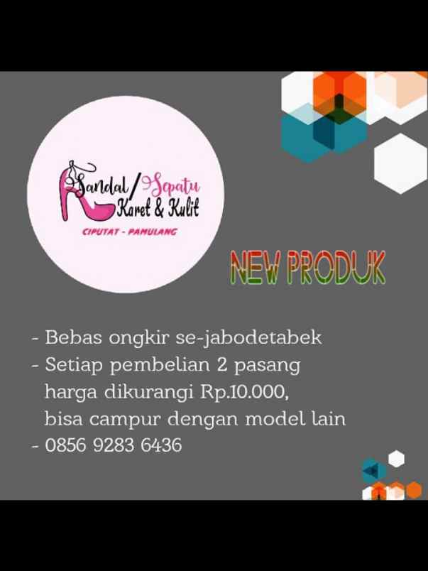 sepatu dan sandal pria tangerang selatan