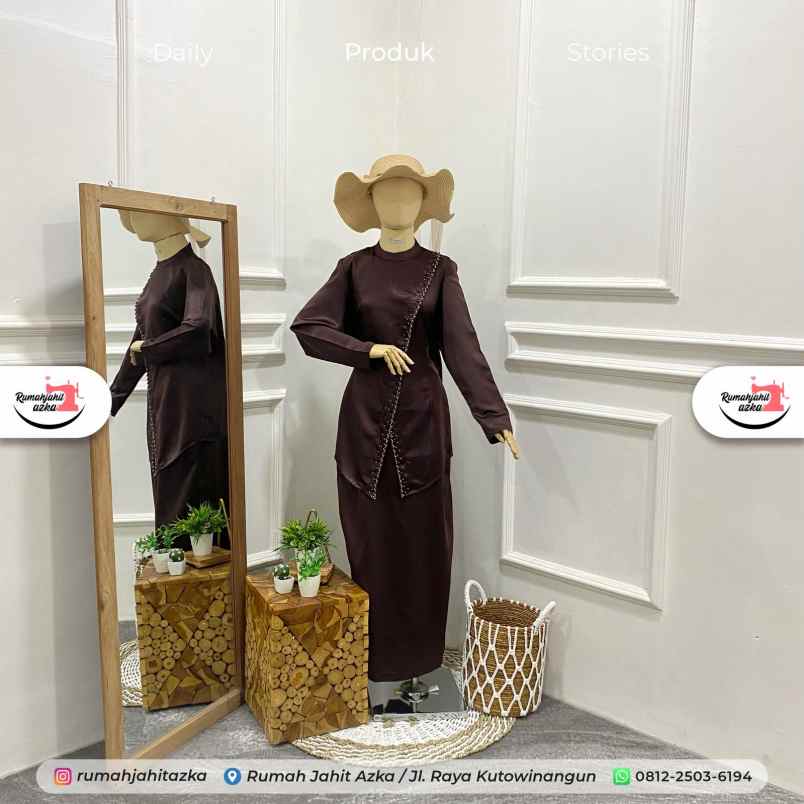 dress dan rok ambal