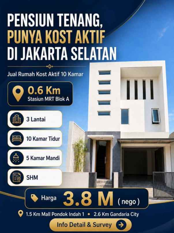kost jakarta selatan