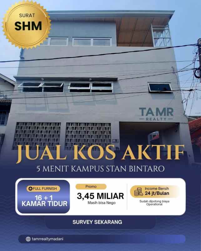 kost tangerang selatan