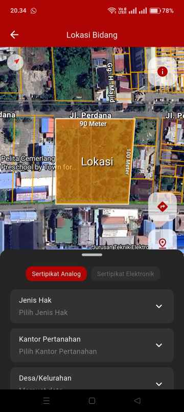 tanah pontianak kota