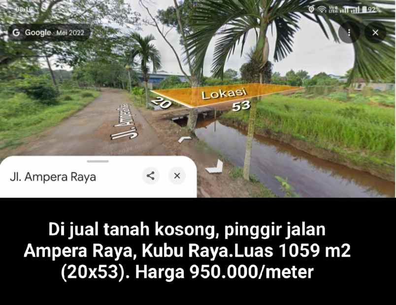 tanah sungai ambawang