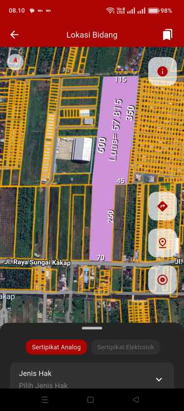 tanah pontianak kota